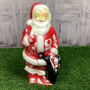 Vintage Empire Santa Claus Blow Mold Light Up figure 13"